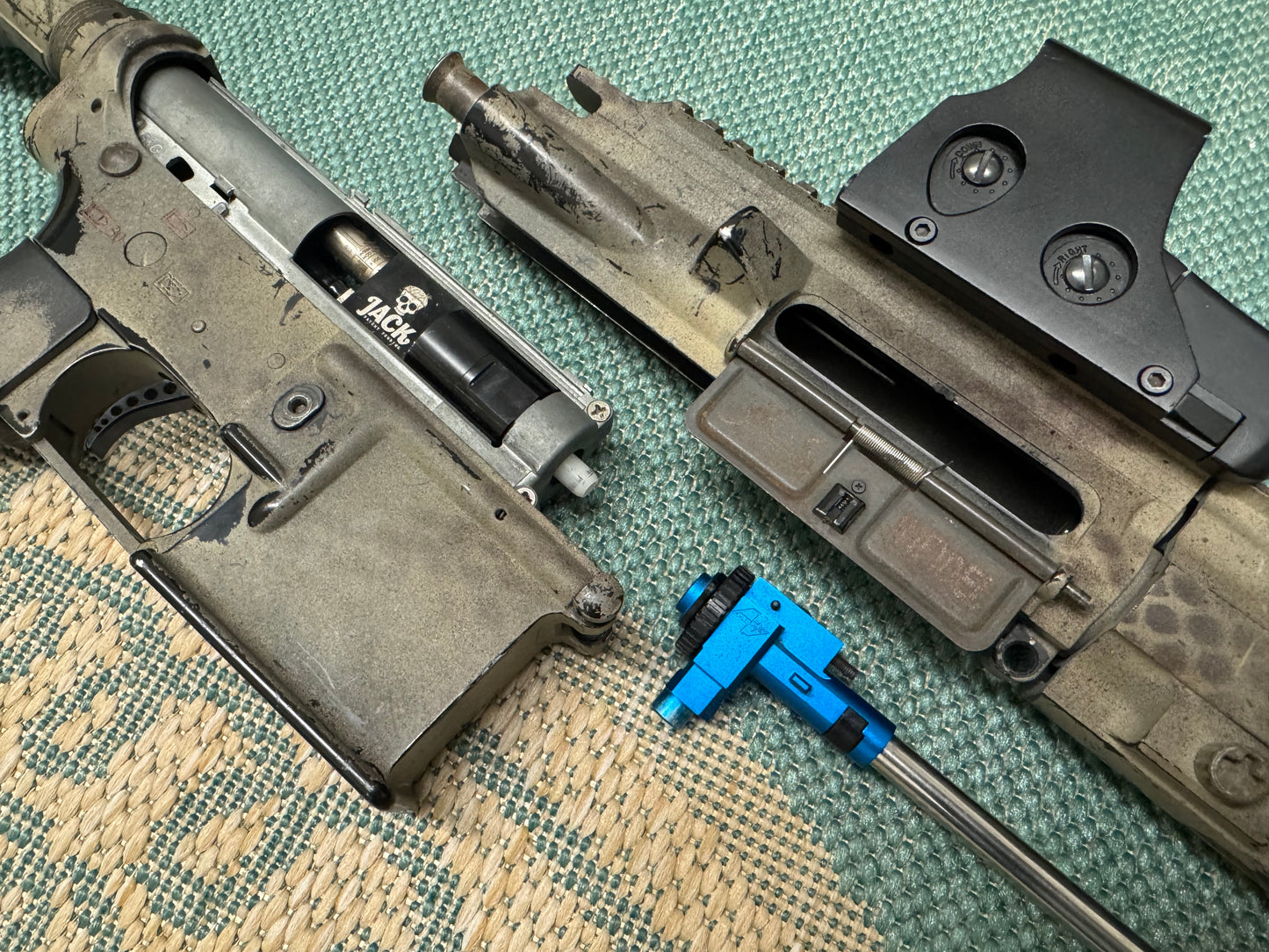 Fully Built Camo M-lok Polarstar Jack HPA M4