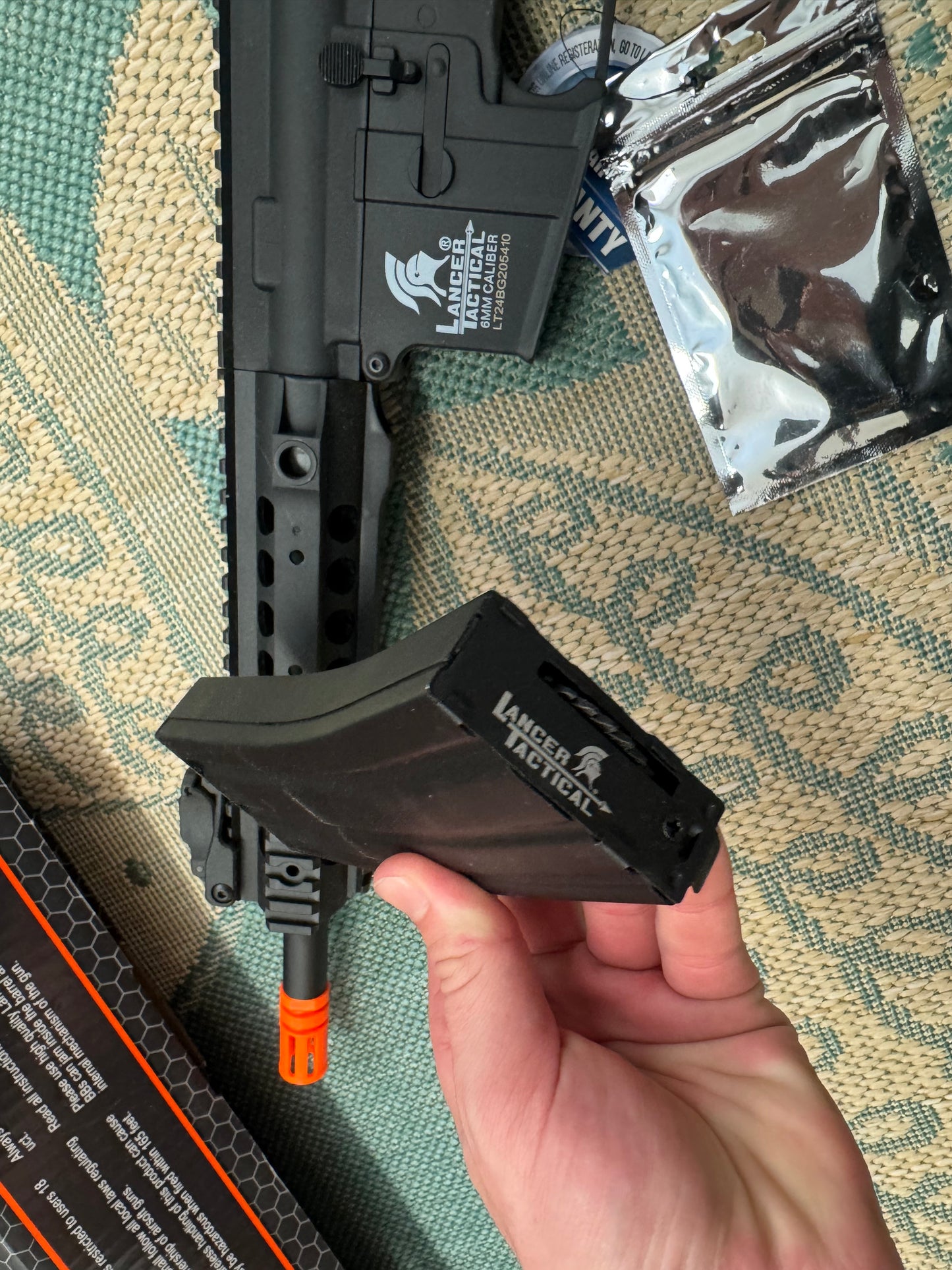 Lancer Tactical CORE Series GEN 2 CQB M4 Airsoft AEG Rifle
