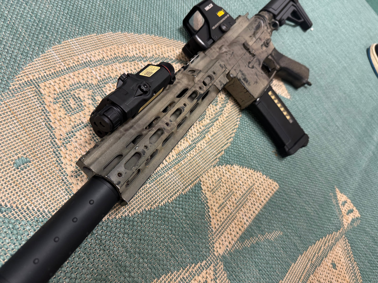 Fully Built Camo M-lok Polarstar Jack HPA M4