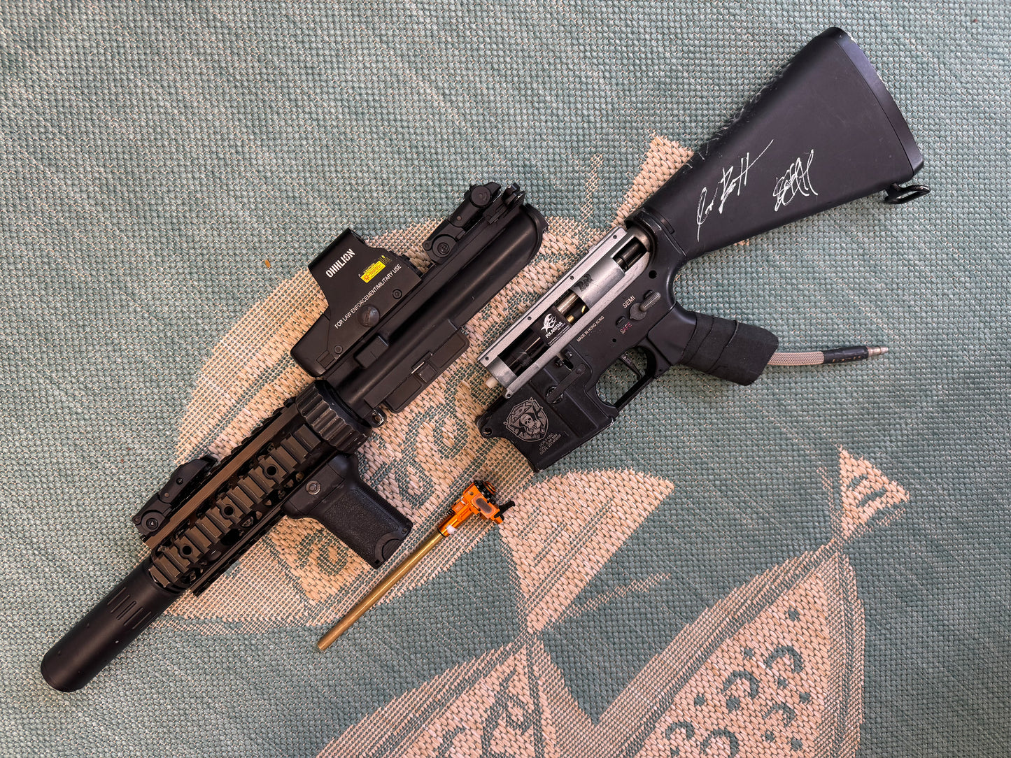 Fully Built AEX QuadRail Polarstar Jack HPA M4