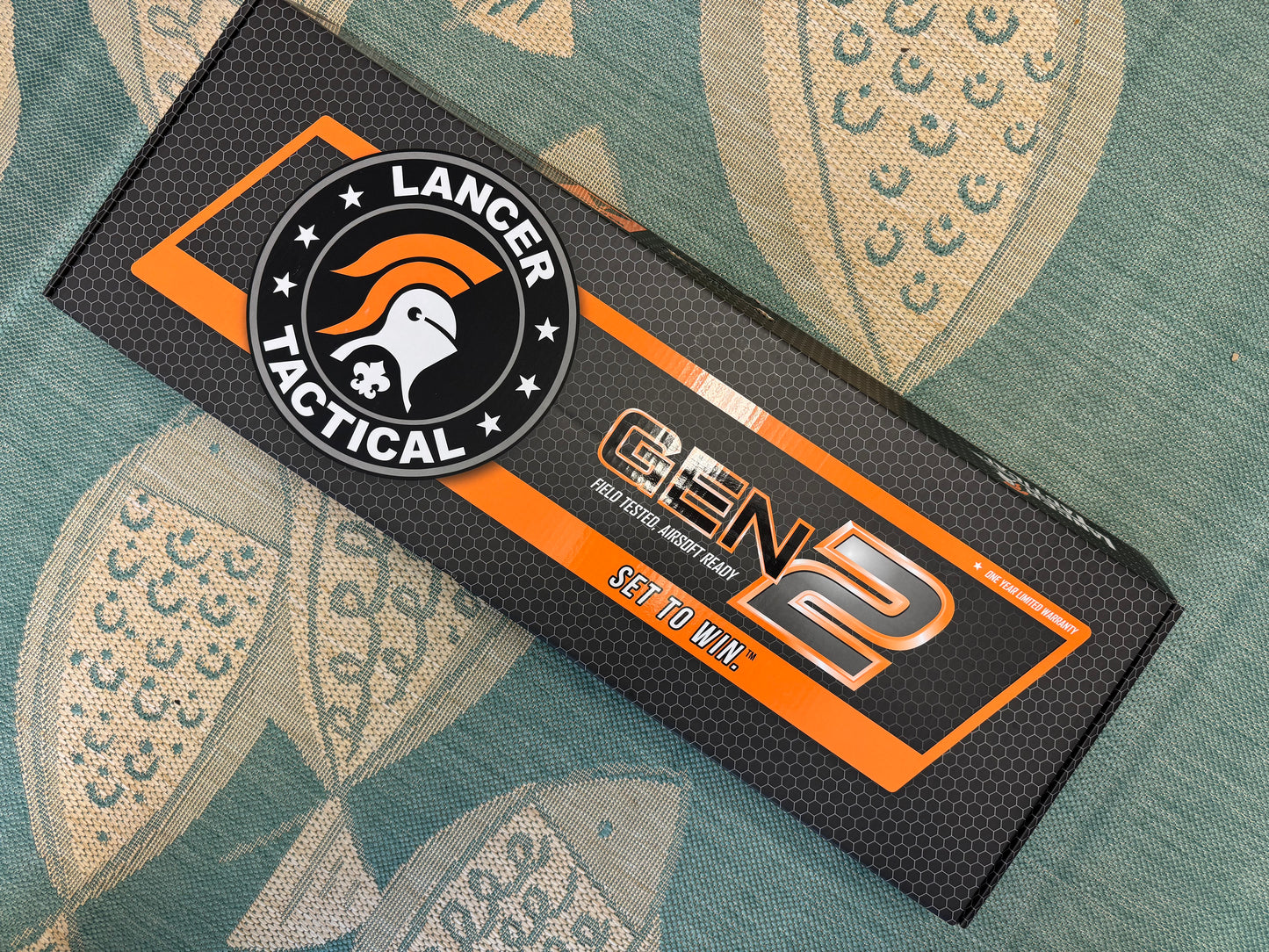 Lancer Tactical CORE Series GEN 2 Hellion M-LOK 7" Red Airsoft AEG Rifle