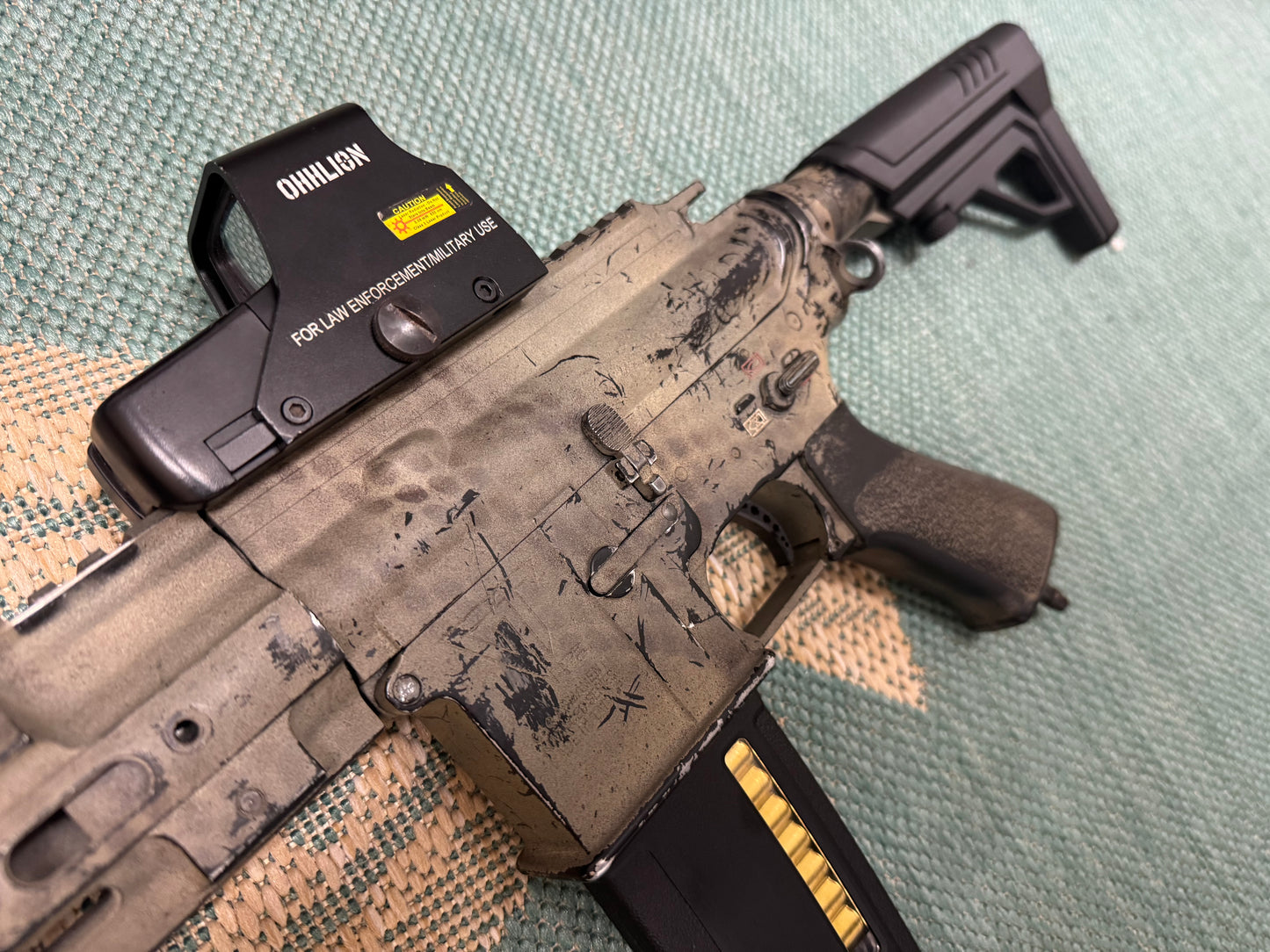 Fully Built Camo M-lok Polarstar Jack HPA M4
