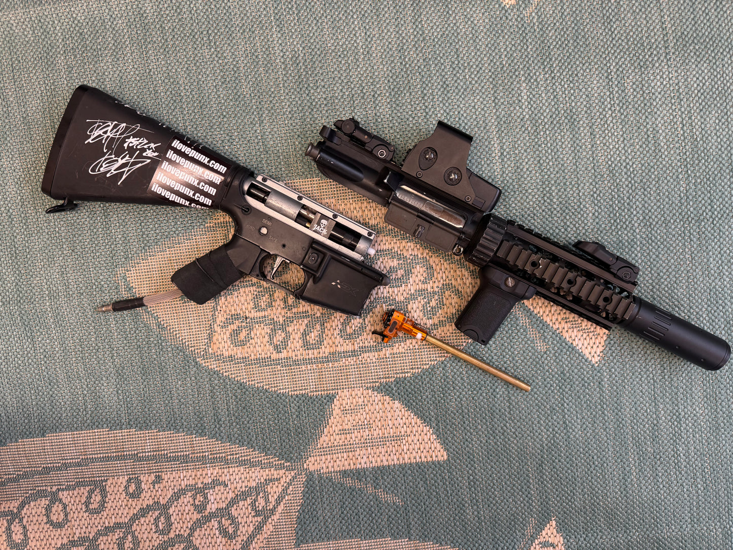 Fully Built AEX QuadRail Polarstar Jack HPA M4