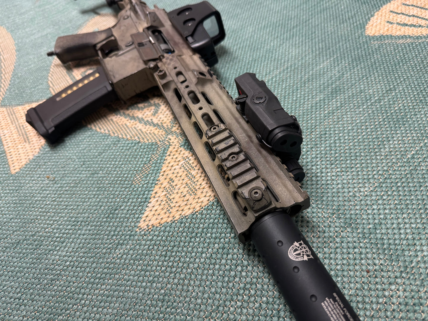 Fully Built Camo M-lok Polarstar Jack HPA M4