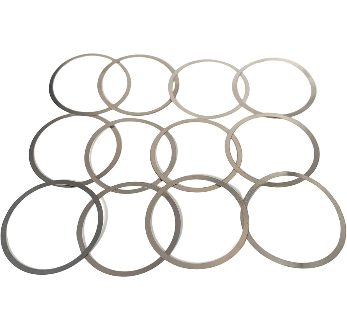 Barrel Shim Nuts Free Float Spacers Adjustment .001 .002 .004 Thick (12 Pieces)