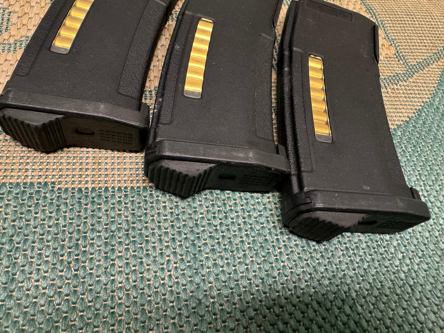3x PTS EPM 170rd dummy round midcap M4 magazines