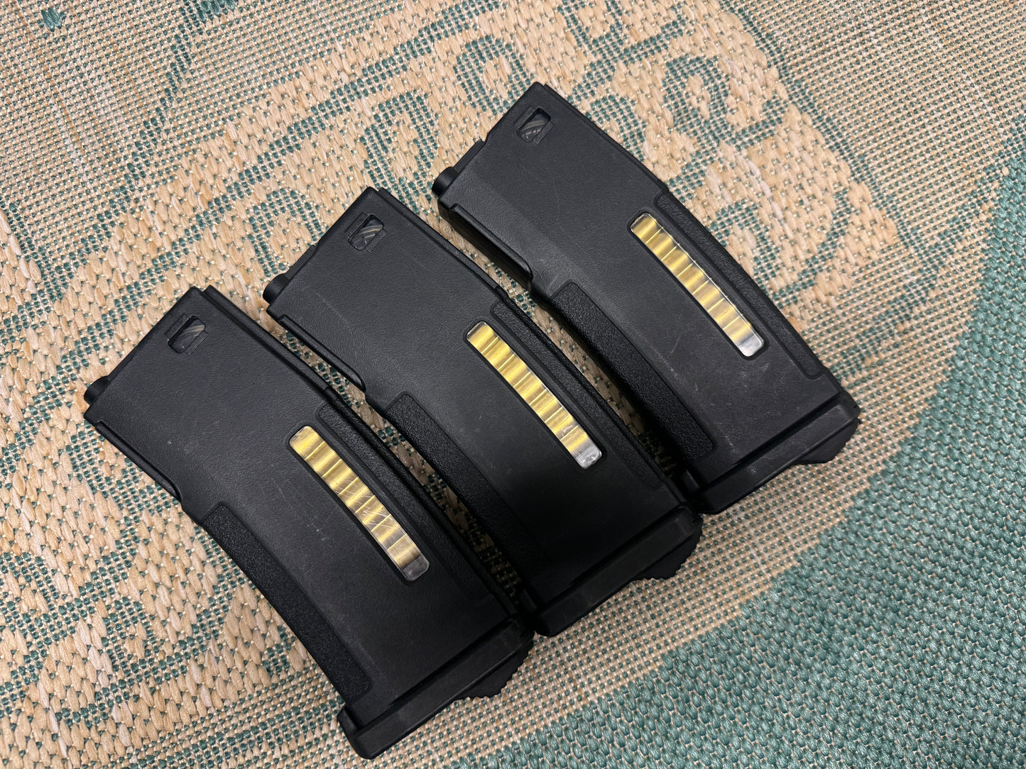 3x PTS EPM 170rd dummy round midcap M4 magazines