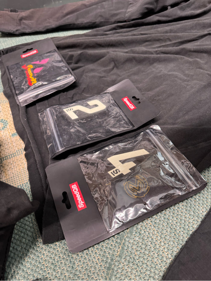 Black Gear Lot With SpeedQB gear