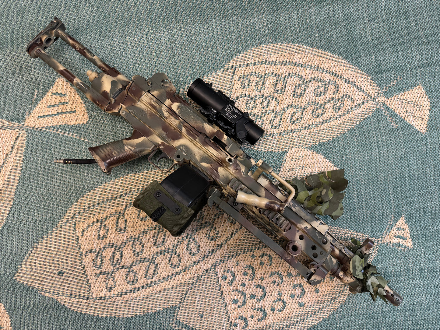 Built Camo M249 Featherweight Polarstar F2 HPA