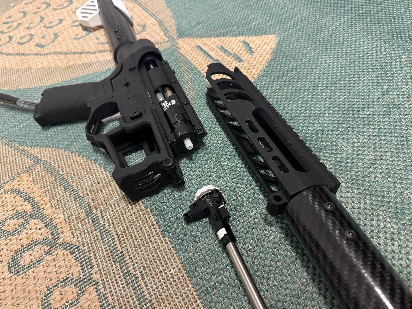 KA Tech Carbon “Monochrome” Skeletonized Polarstar Jack HPA M4