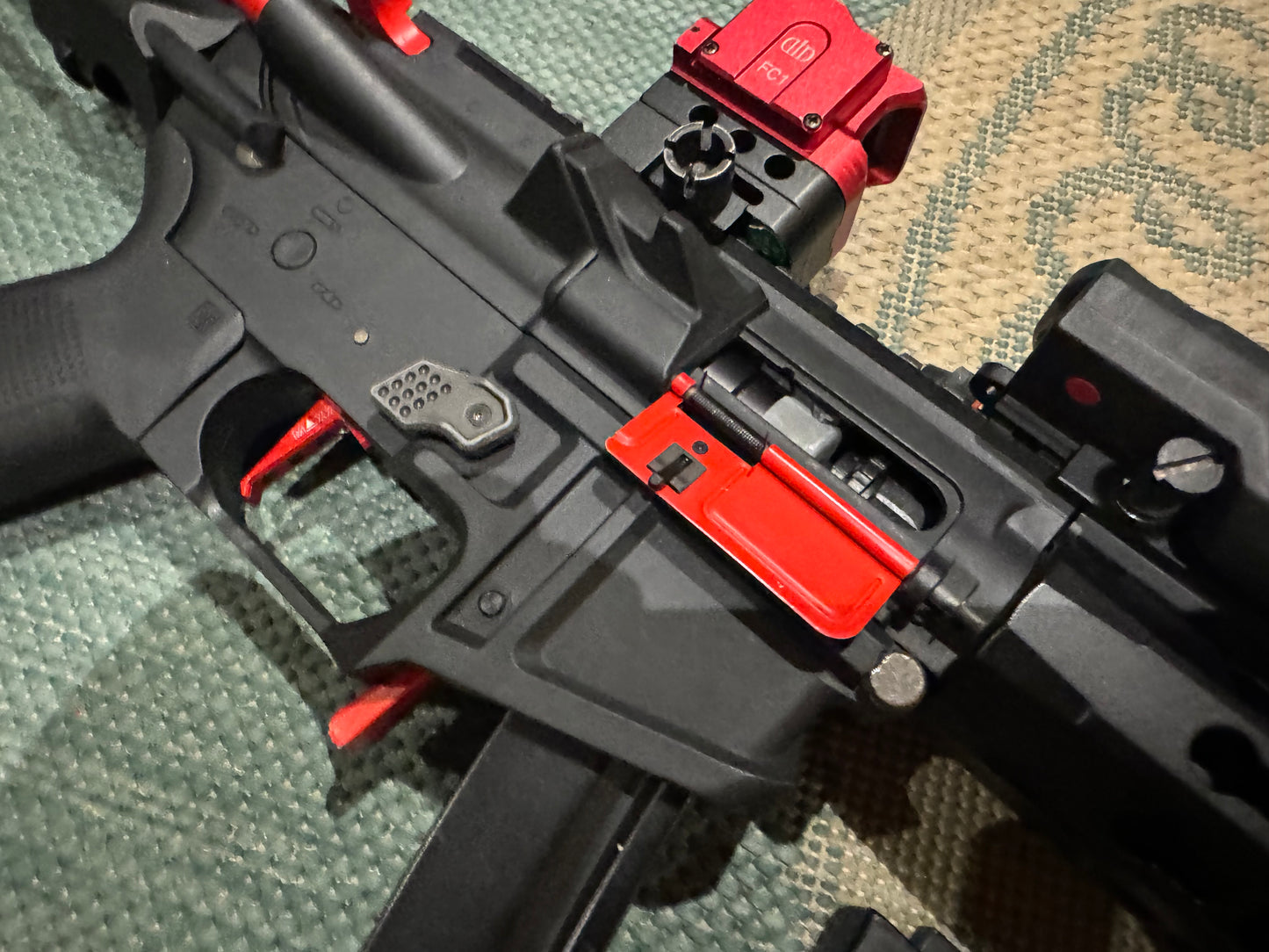 Built King Arms Polarstar Jack 9mm Red Carbine HPA