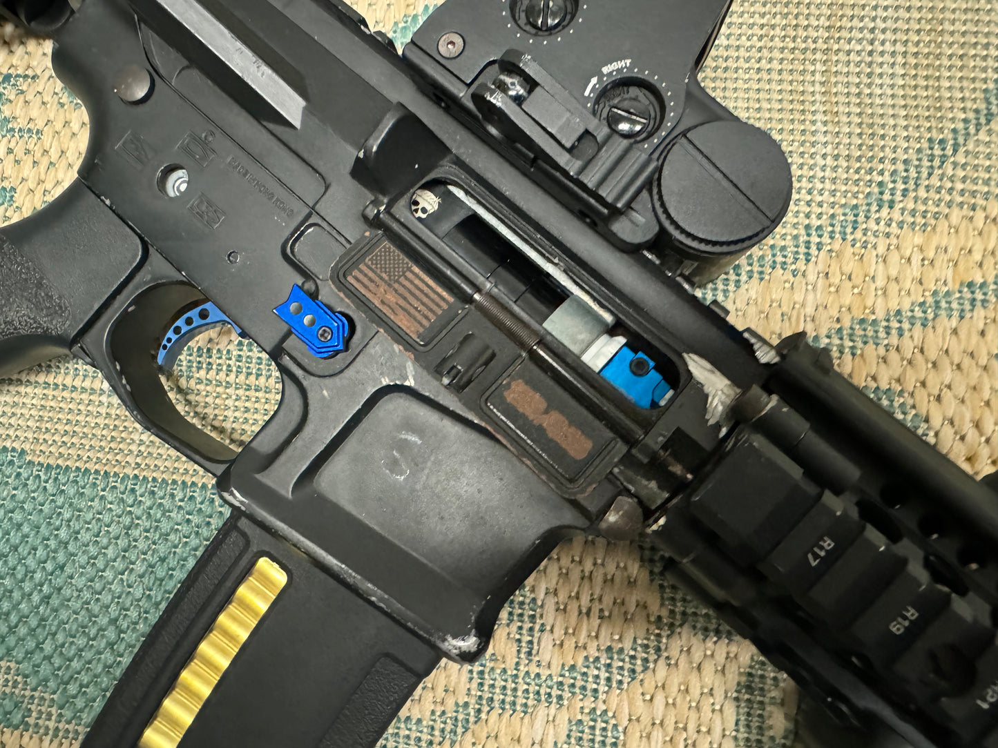 Fully Built Blue DDMK18 Polarstar Jack HPA M4