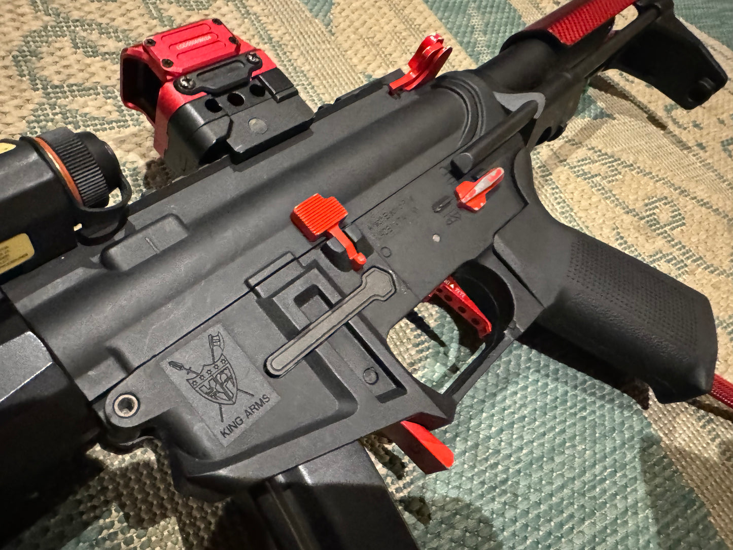 🔥SALE🔥Built King Arms Polarstar Jack 9mm Red Carbine HPA