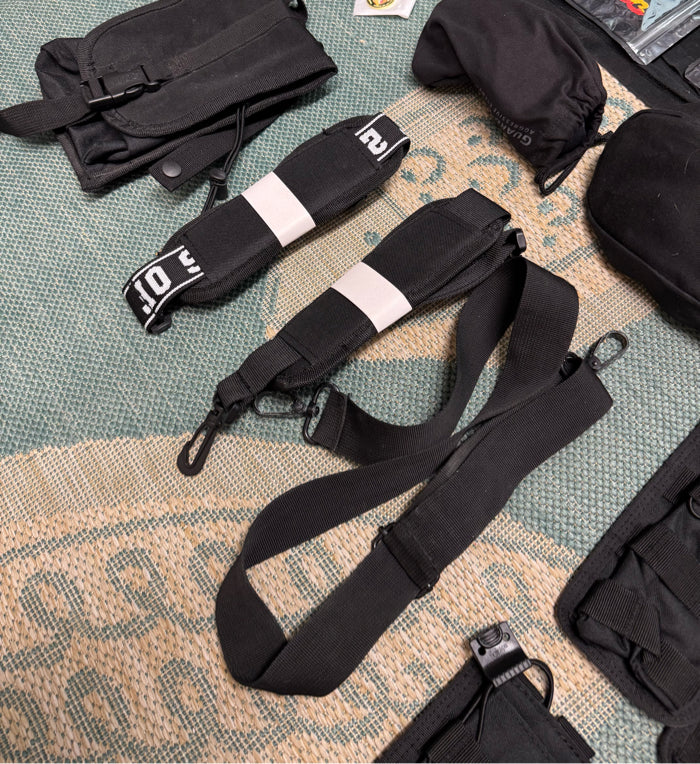 Black Gear Lot With SpeedQB gear