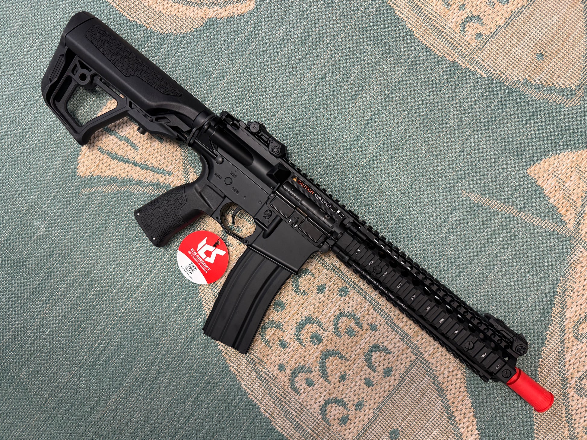 EMG / Daniel Defense Licensed DDMK18 Airsoft EBB AEG Rifle w/ S3 Electronic Trigger by ICS 350 FPS