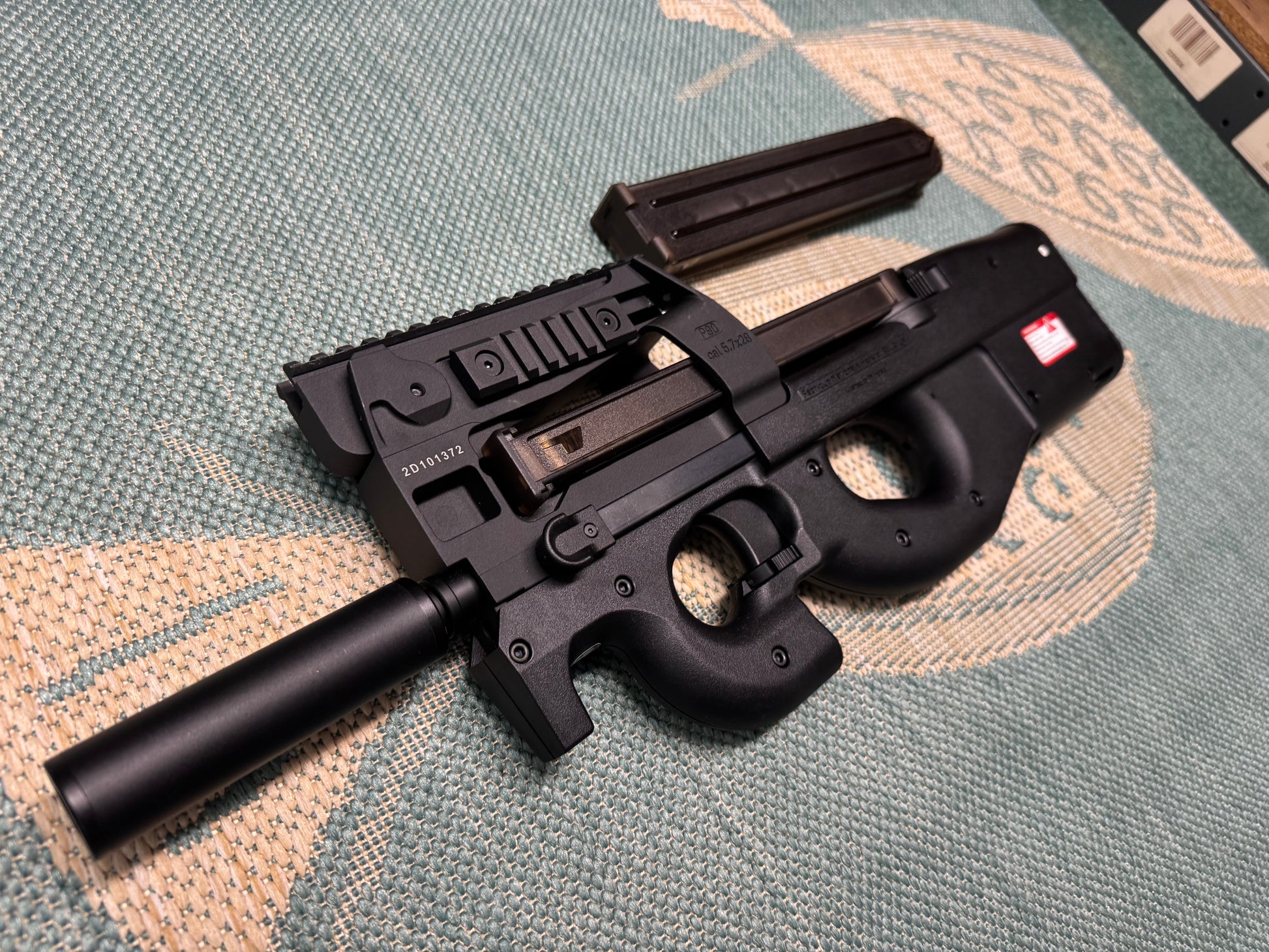 EMG / KRYTAC FN P90® Airsoft AEG Training Rifle Licensed by Cybergun (Model: 350 FPS)