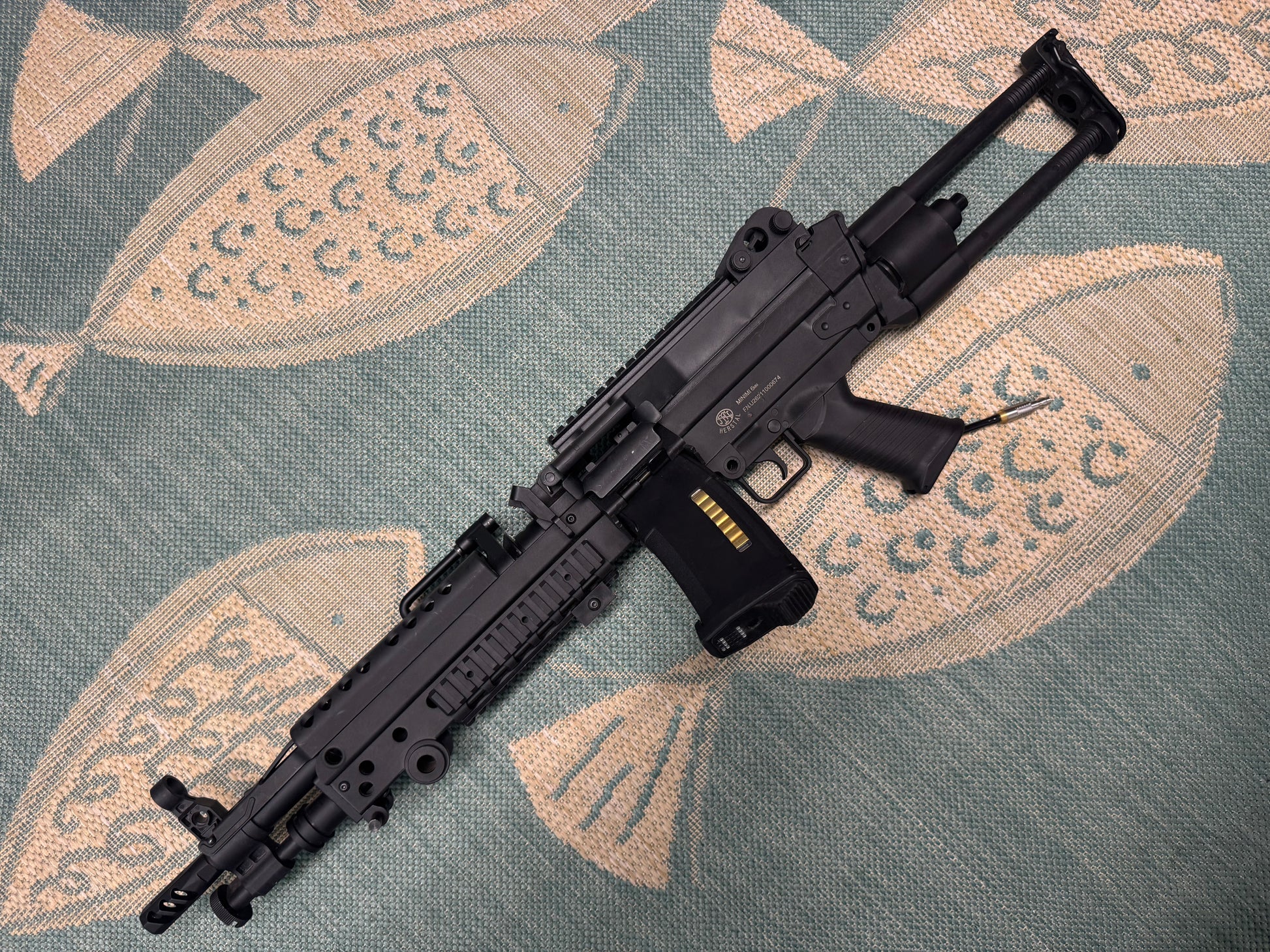 Fully Built M249 Featherweight Polarstar F2 LMG