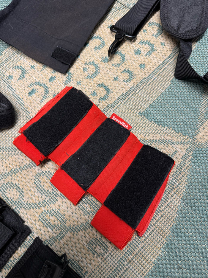 Black Gear Lot With SpeedQB gear