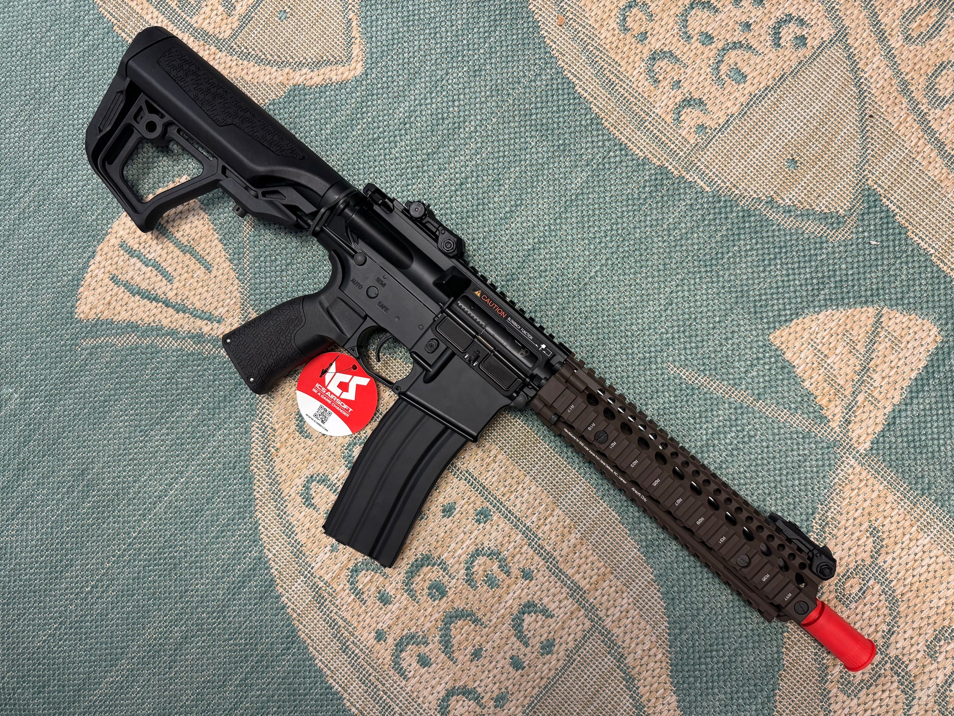 EMG / Daniel Defense Licensed DDMK18 Airsoft EBB AEG Rifle w/ S3 Electronic Trigger by ICS 350 FPS