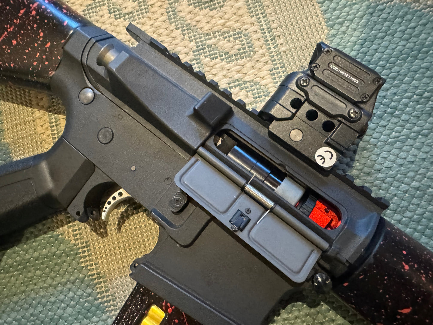 Monk Carbon Splatter Polarstar Jack HPA M4