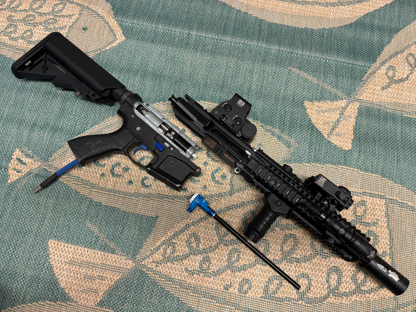 Fully Built Blue DDMK18 Polarstar Jack HPA M4