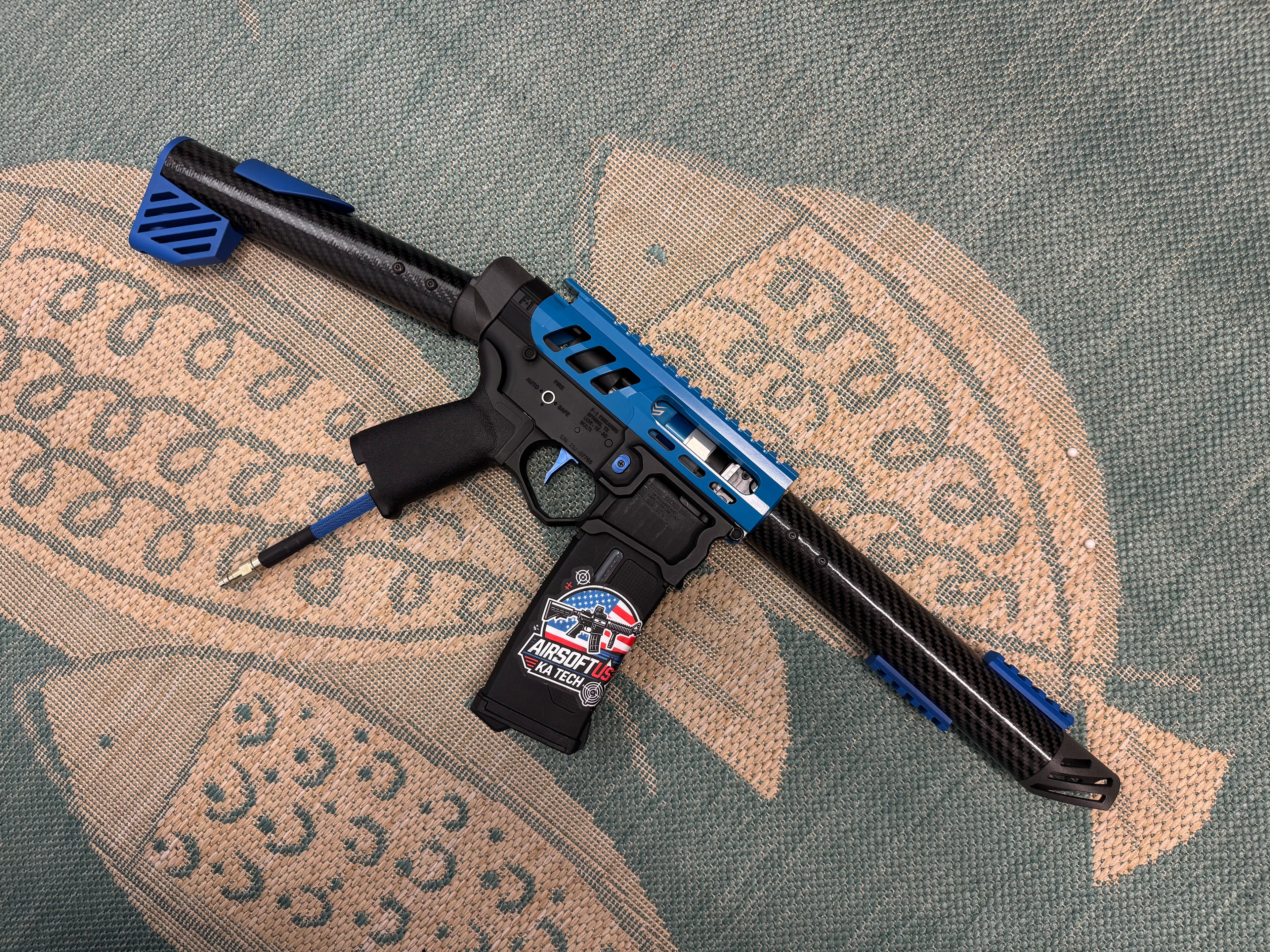 KA Tech Carbon “Bruiser” Skeletonized 15° EMG Polarstars Jack HPA M4