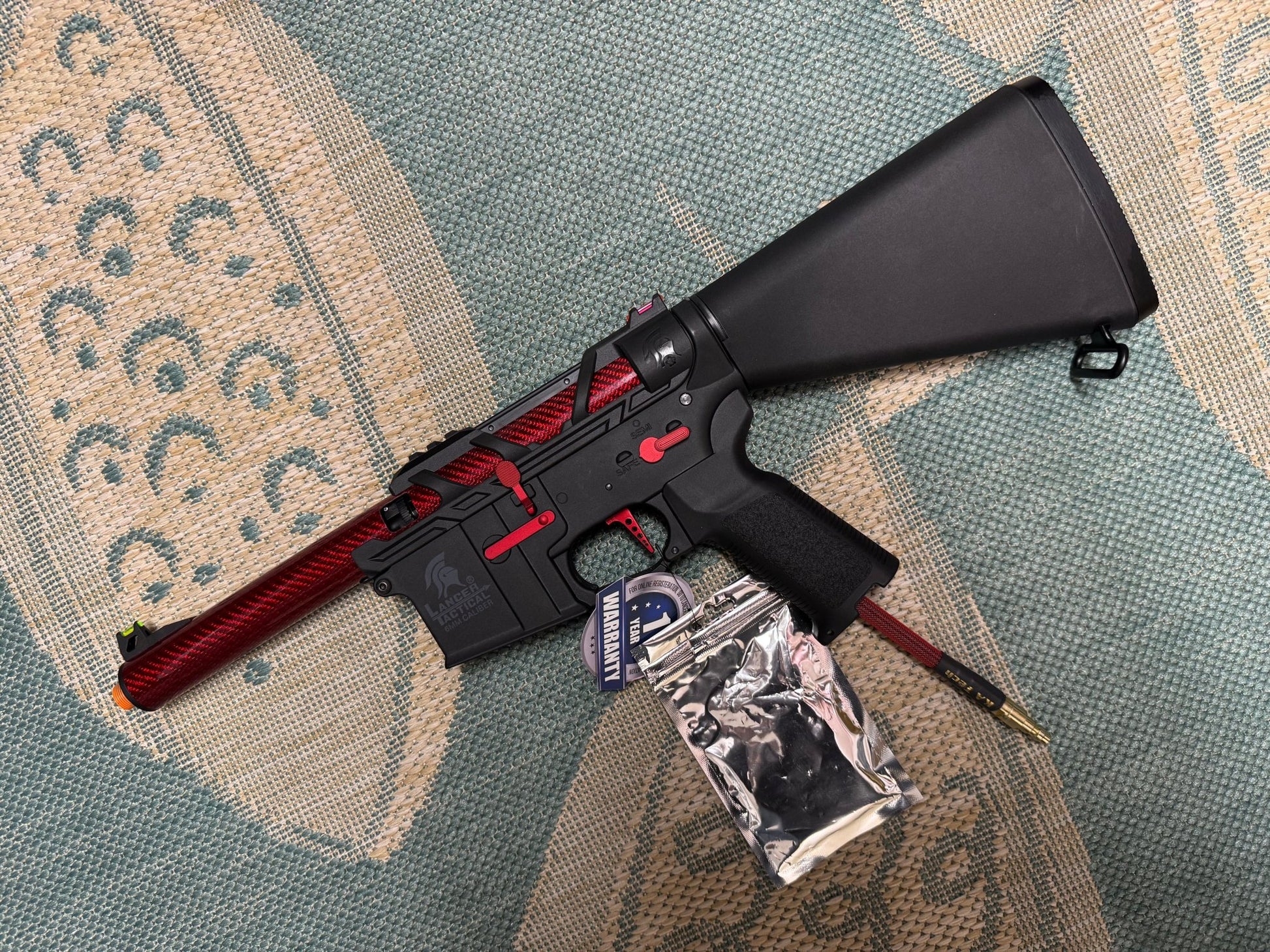 Lancer Tactical x AirTac Customs Gen 3 HPA/AEG Speedsoft Airsoft Rifle - KA Tech Airsoft - Airsoft Rifle