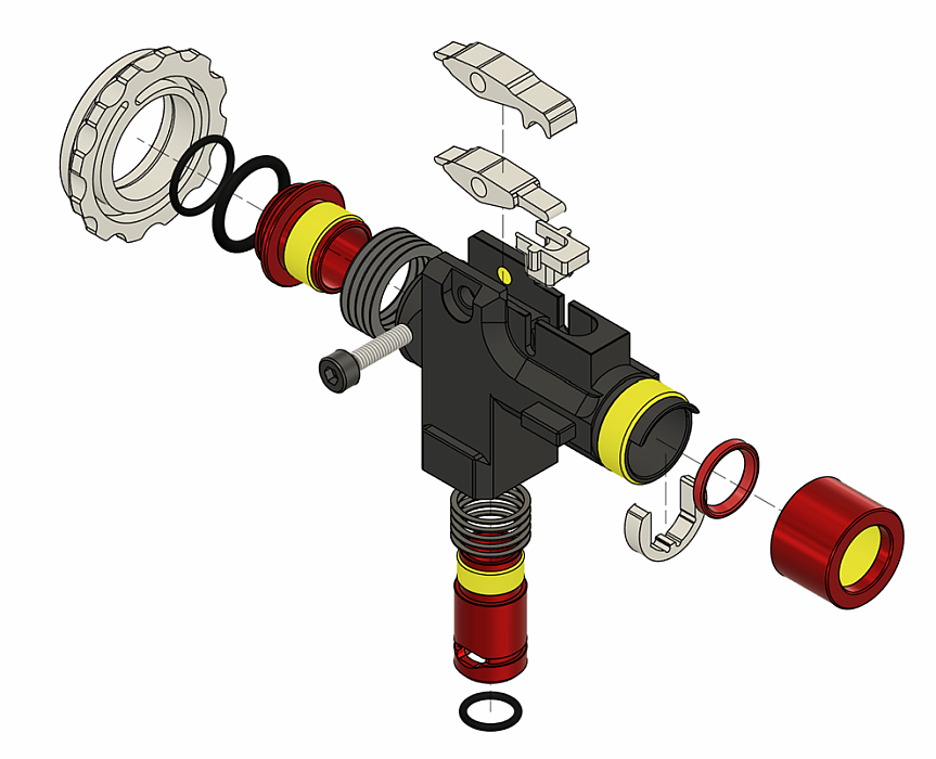 Retro Arms CNC Hop Up Chamber m4/m16