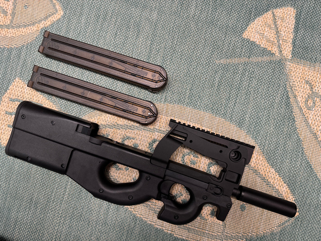 EMG / KRYTAC FN P90® Airsoft AEG Training Rifle Licensed by Cybergun (Model: 350 FPS)
