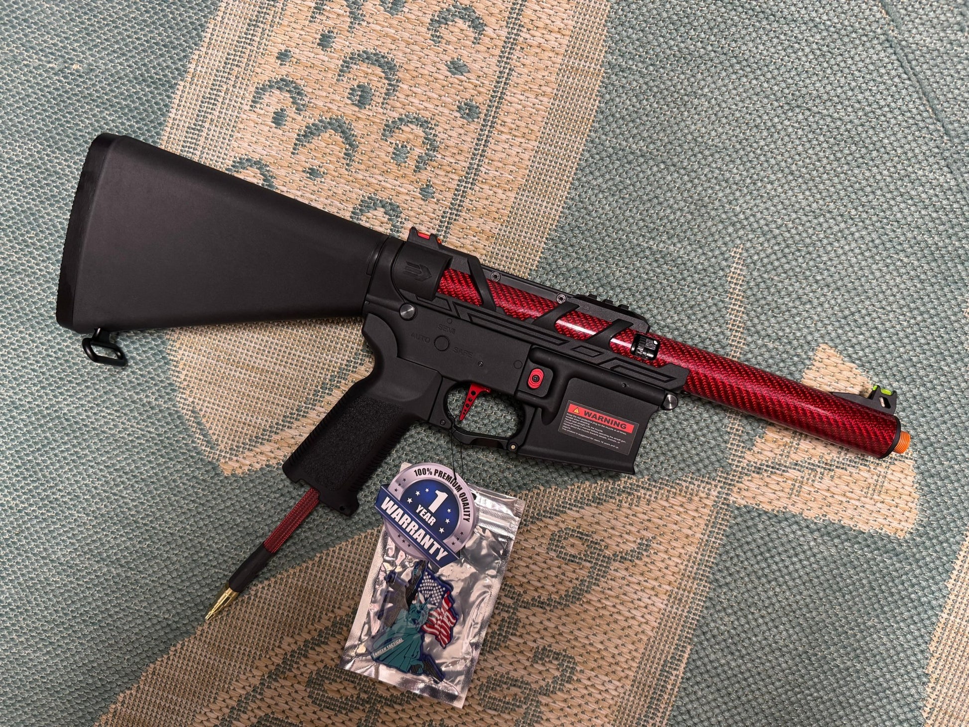 Lancer Tactical x AirTac Customs Gen 3 HPA/AEG Speedsoft Airsoft Rifle - KA Tech Airsoft - Airsoft Rifle