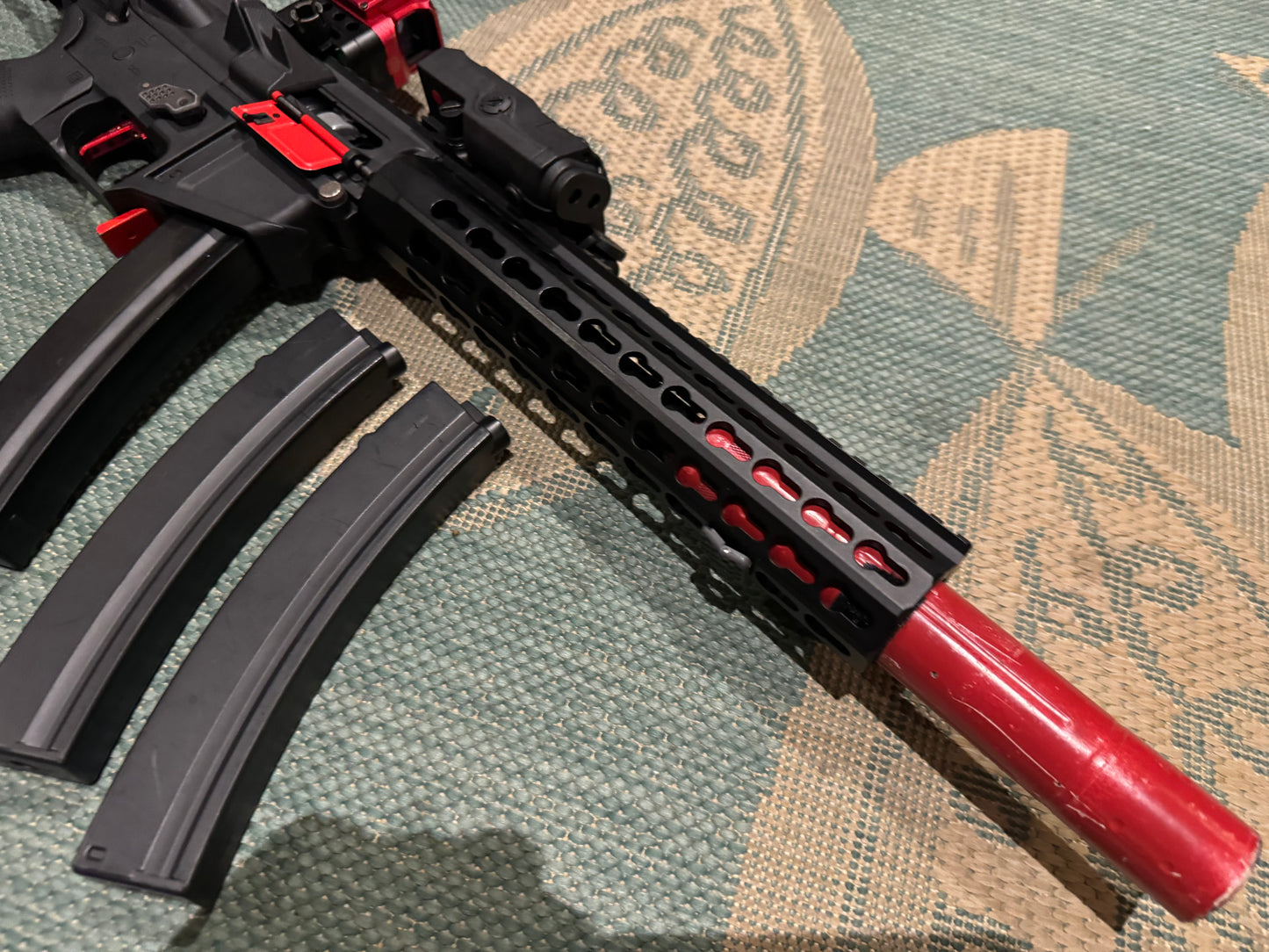 🔥SALE🔥Built King Arms Polarstar Jack 9mm Red Carbine HPA