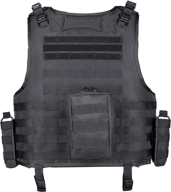 Tactical Airsoft Vest Adjustable Modular Airsoft Paintball Vest