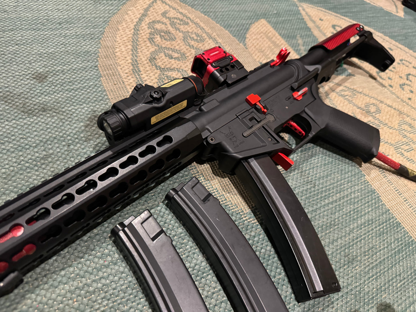 🔥SALE🔥Built King Arms Polarstar Jack 9mm Red Carbine HPA