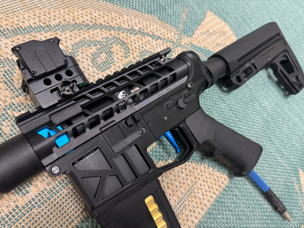 KA Tech Drop Stock BLU Polarstar Jack HPA M4