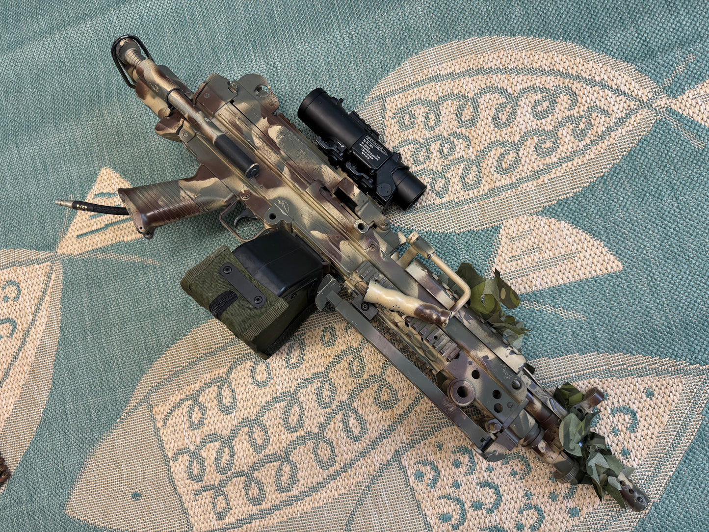 Built Camo M249 Featherweight Polarstar F2 HPA