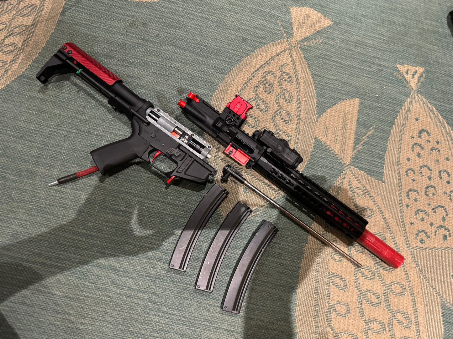 🔥SALE🔥Built King Arms Polarstar Jack 9mm Red Carbine HPA