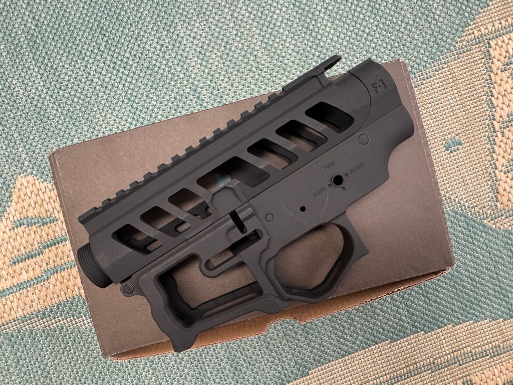 EMG F-1 Firearms Officially Licensed UDR-15-3G Full Metal M4 Receiver Set (Color: Black)