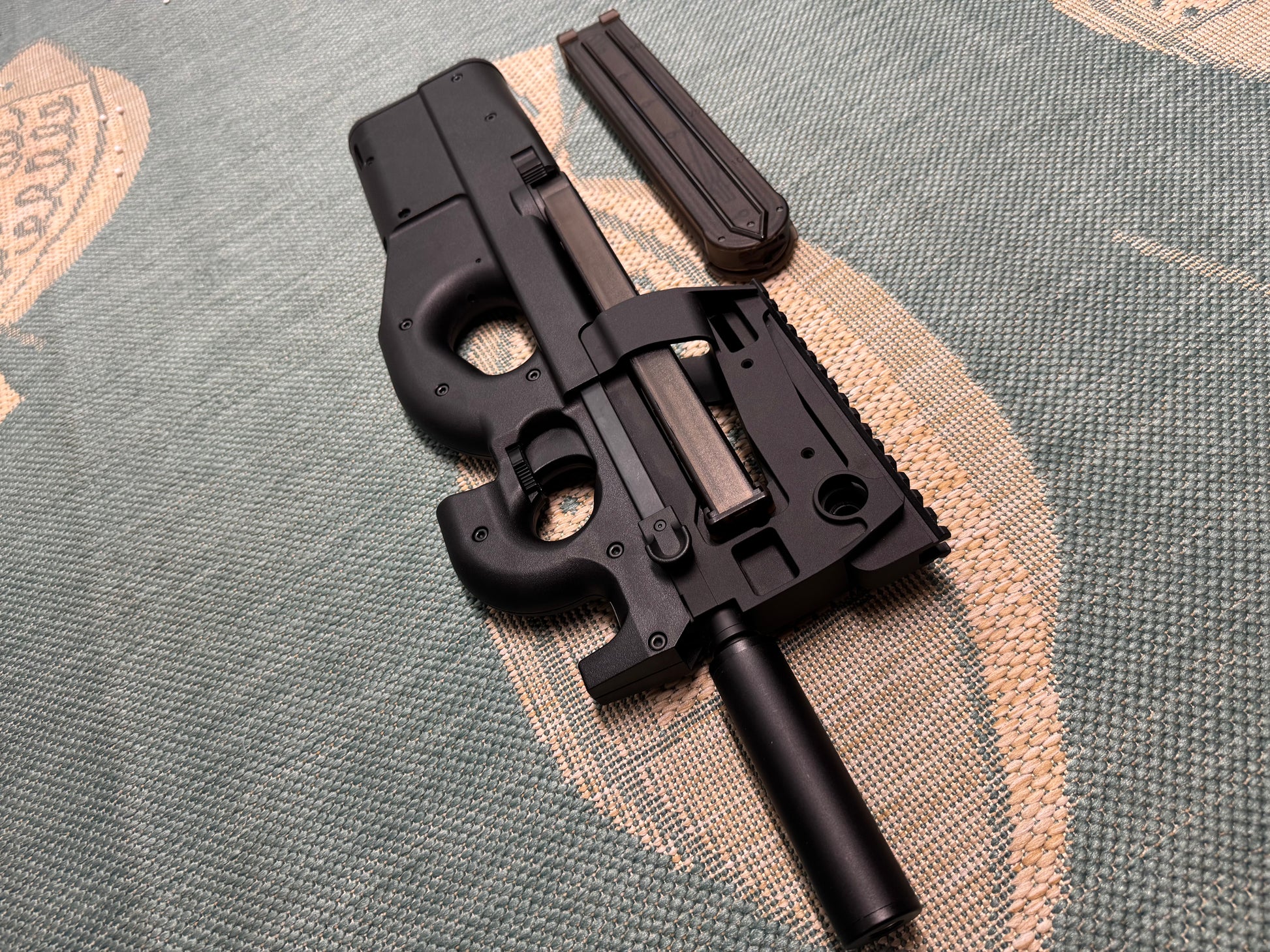 EMG / KRYTAC FN P90® Airsoft AEG Training Rifle Licensed by Cybergun (Model: 350 FPS)