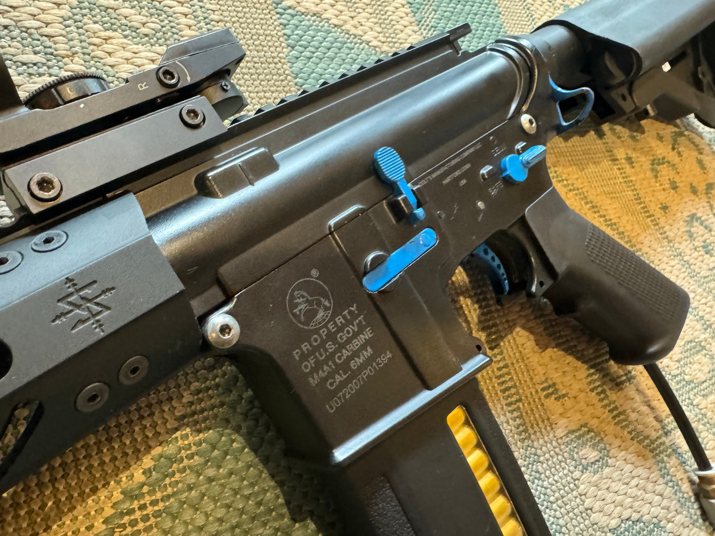 Fully Built EMG Blue DMR Polarstar Jack HPA M4