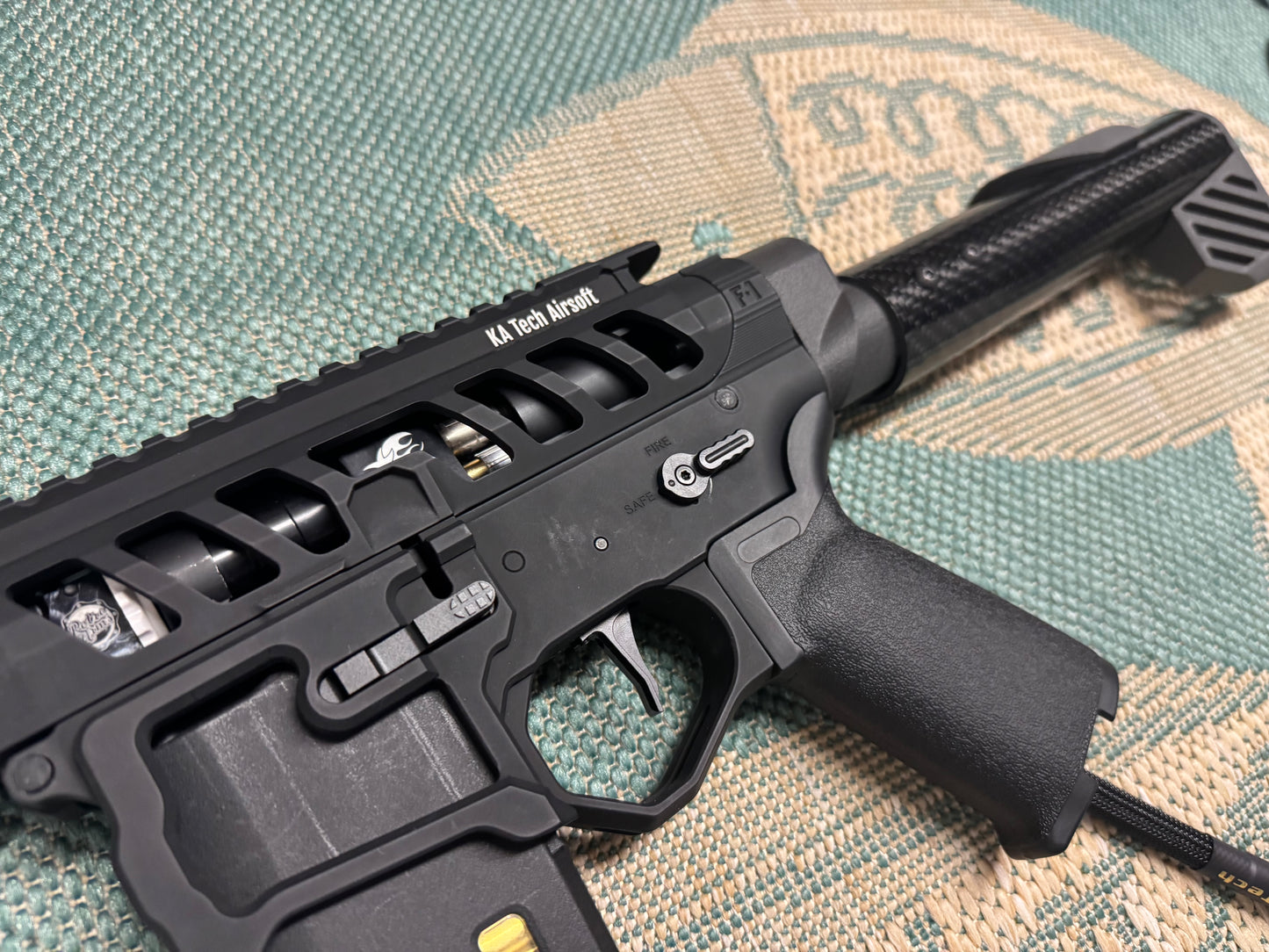 KA Tech Carbon “Blackout” Skeletonized Polarstar Jack HPA M4