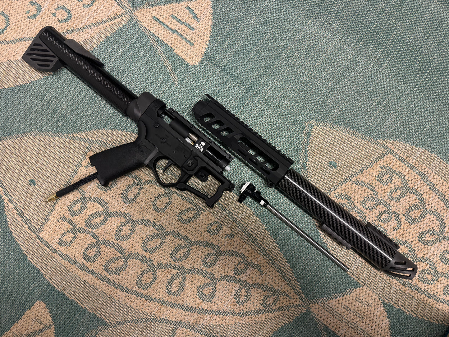 KA Tech Carbon “Blackout” Skeletonized Polarstar Jack HPA M4