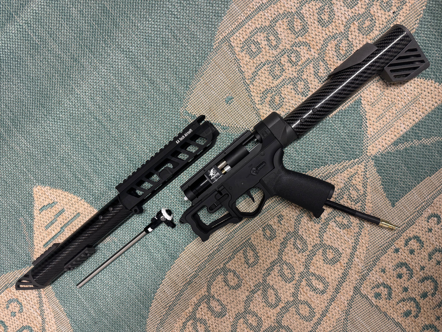 KA Tech Carbon “Blackout” Skeletonized Polarstar Jack HPA M4