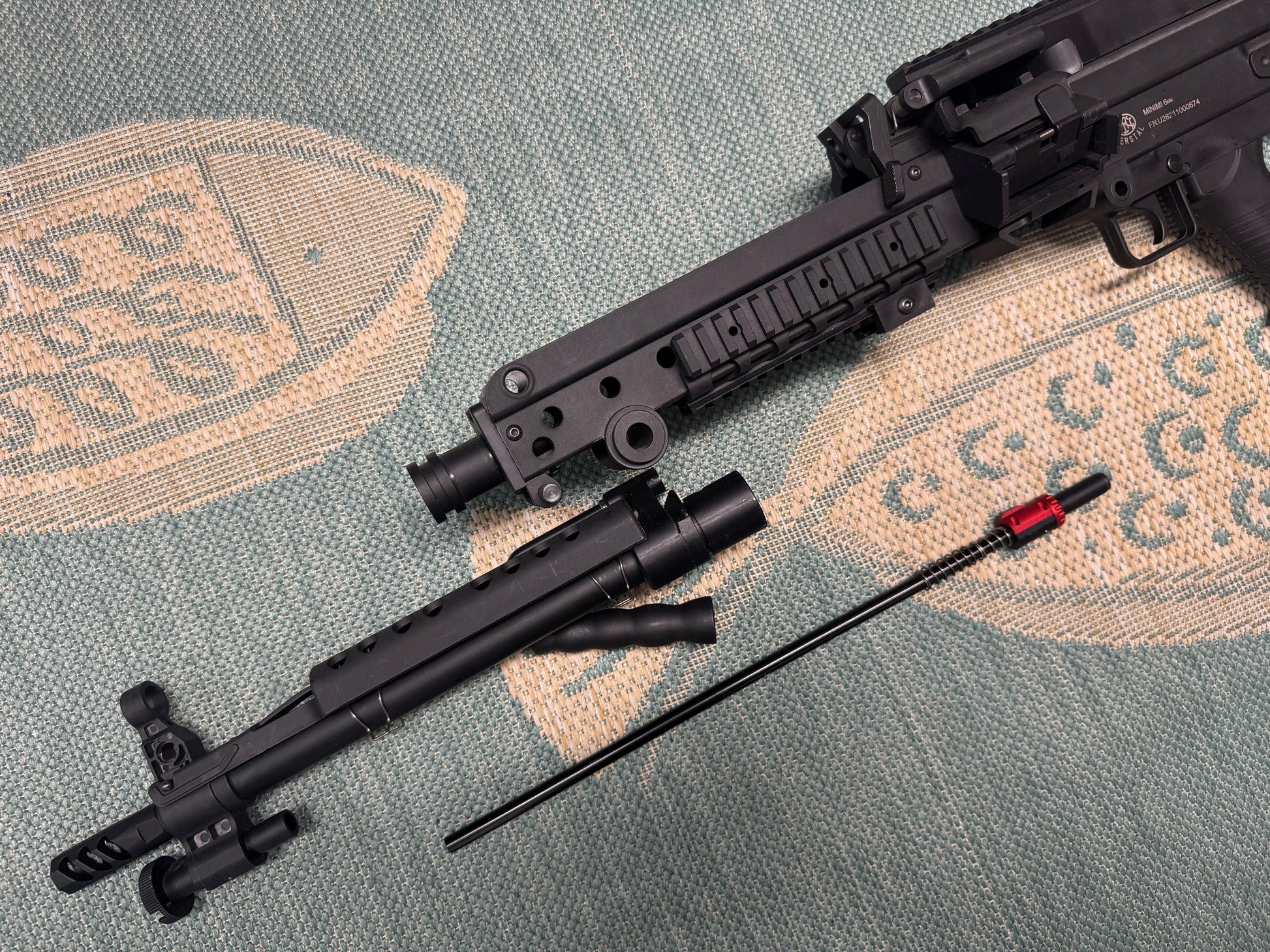 Fully Built M249 Featherweight Polarstar F2 LMG