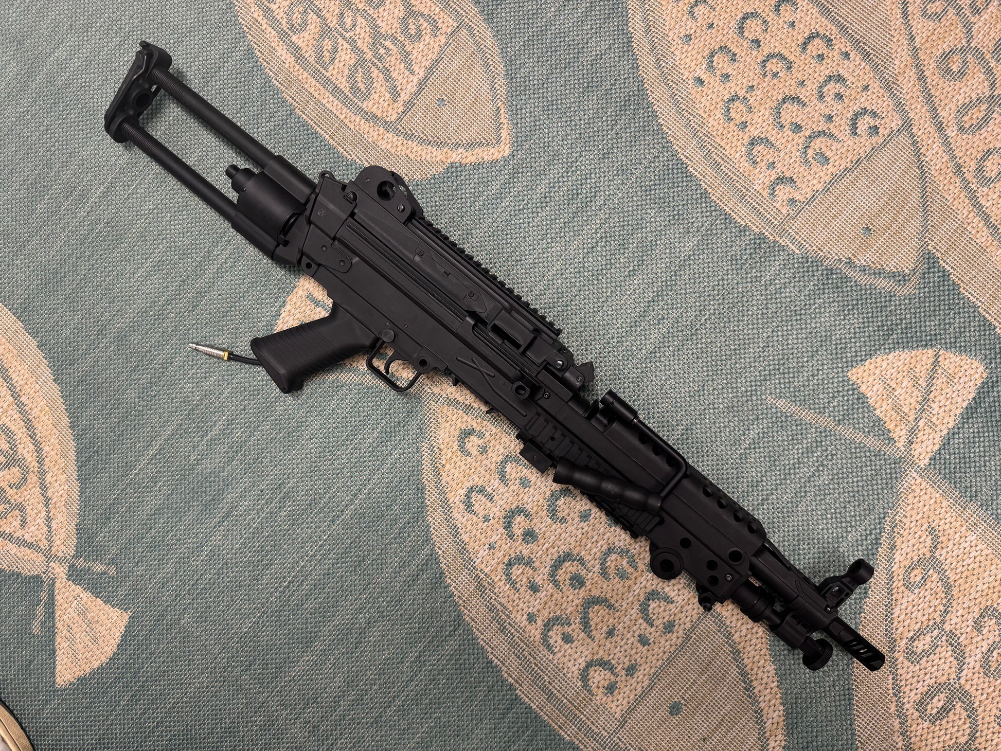 Fully Built M249 Featherweight Polarstar F2 LMG