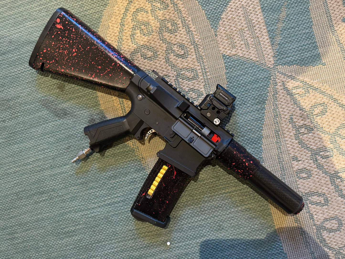 Monk Carbon Splatter Polarstar Jack HPA M4