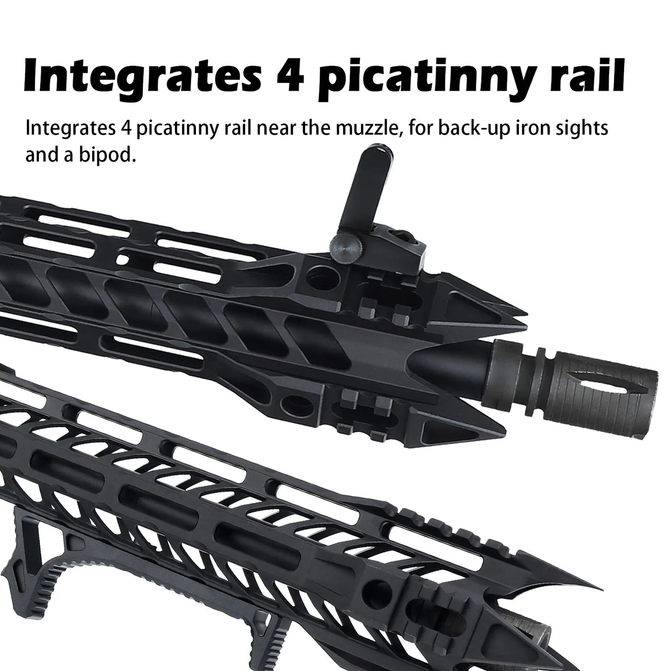 Gen2 AR-15 Javelin Handguard M-LOK Free Float with Steel Barrel Nut 7" 10" 12" 15"