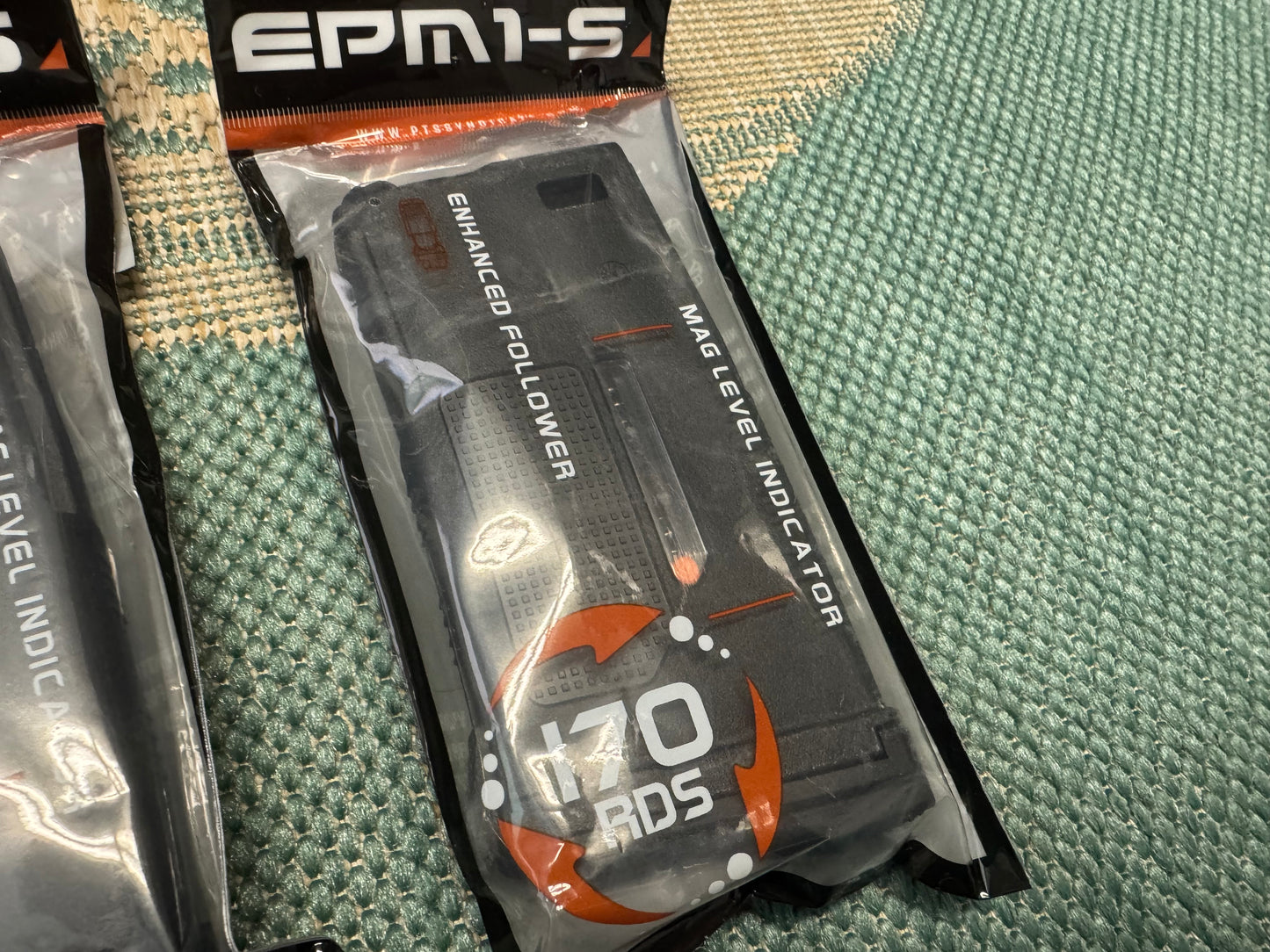PTS EPM1 Short Mag for AEG | Black & FDE | 170 Rd