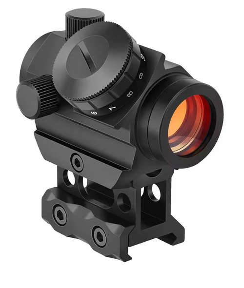 2MOA Red Dot Sight 1x25mm Reflex Sight Waterproof & Shockproof & Fog-Proof Red Dot Scope with 1 inch Riser Mount
