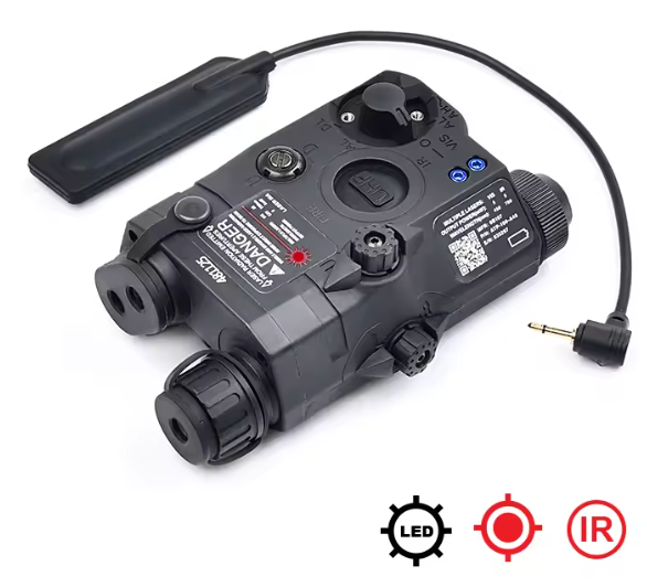 PEQ-15 IR Laser + Visible Red Laser + White LED Flashlight