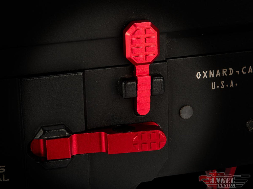 Angel Custom HEX Ambidextrous Magazine Release for M4/M16 Series Airsoft AEGs